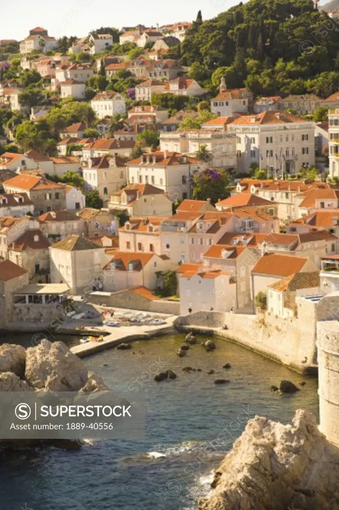 Dubrovnik cityscape; Croatia