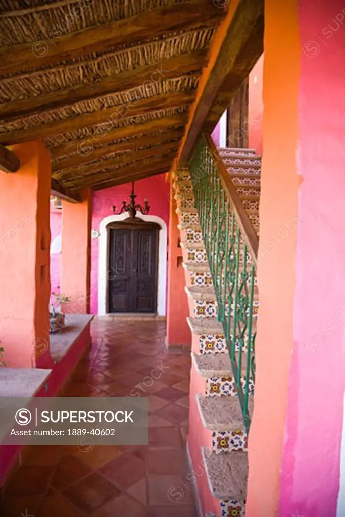 Entrance door on Las Moras Ranch near Copala Town and Mazatlan; Mazatlan, Sinaloa, Mexico