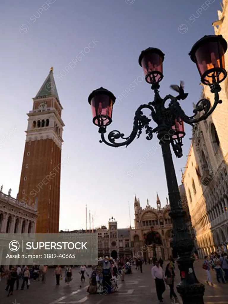Saint Mark's Square with Campanile; Venice, Italy