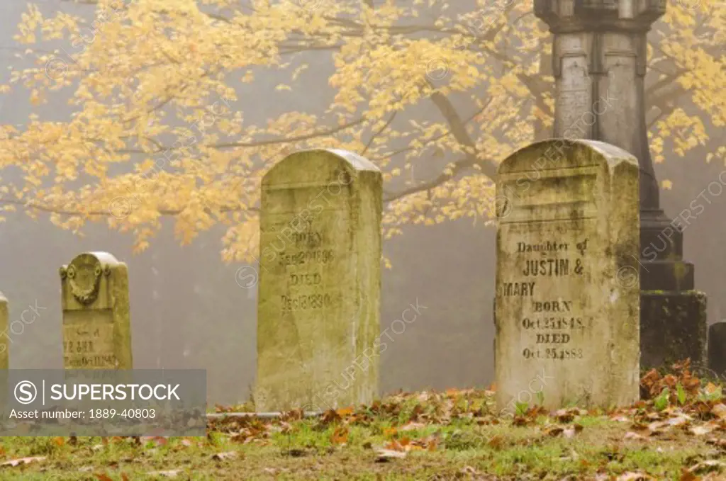 Pioneer Cemetery, Portland, Oregon, USA  