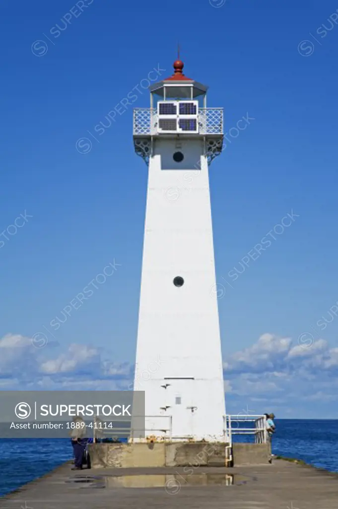 Outer Sodus Lighthouse; Rochester, New York State, USA