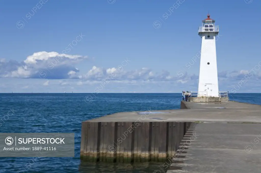 Outer Sodus Lighthouse; Rochester, New York State, USA
