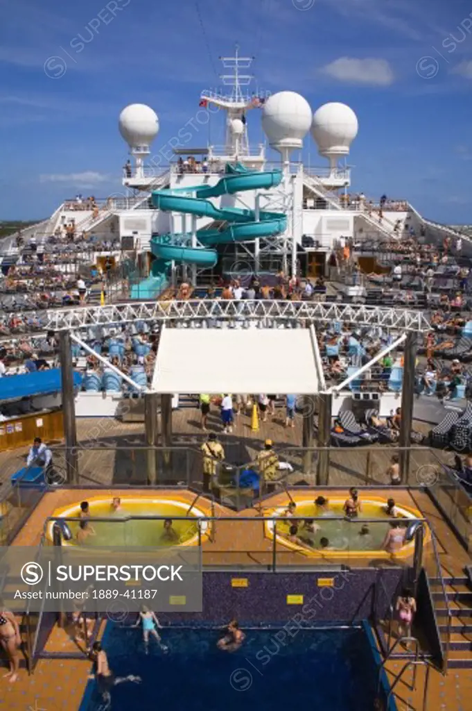 Carnival Glory Cruise Ship; Cocoa Beach, Florida, USA