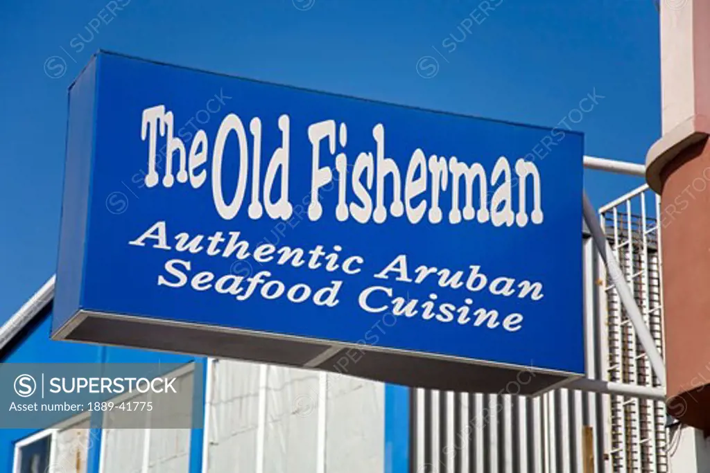 The Old Fisherman Restaurant; Oranjestad, Aruba Island, Kingdom of the Netherlands.