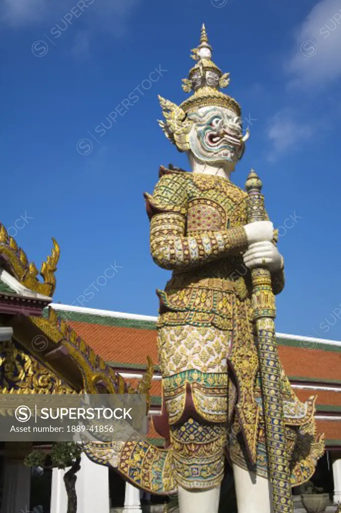 Sahassadeja Statue at Royal Grand Palace in Rattanakosin District; Bangkok, Thailand