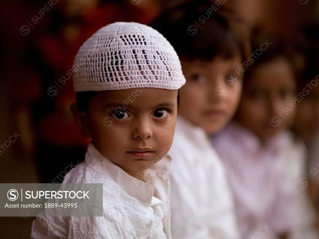 City of Victory,India;Portrait of young boy