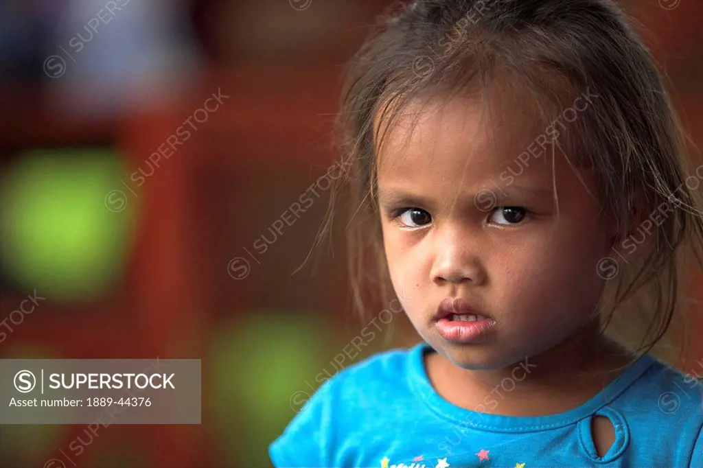 Young girl in Thailand