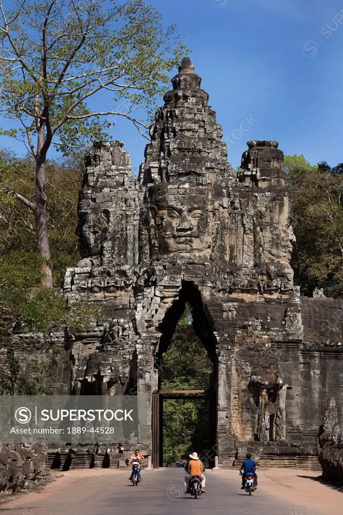 The ruins of Angkor