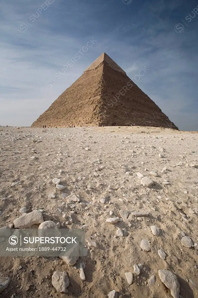A Pyramid in the desert