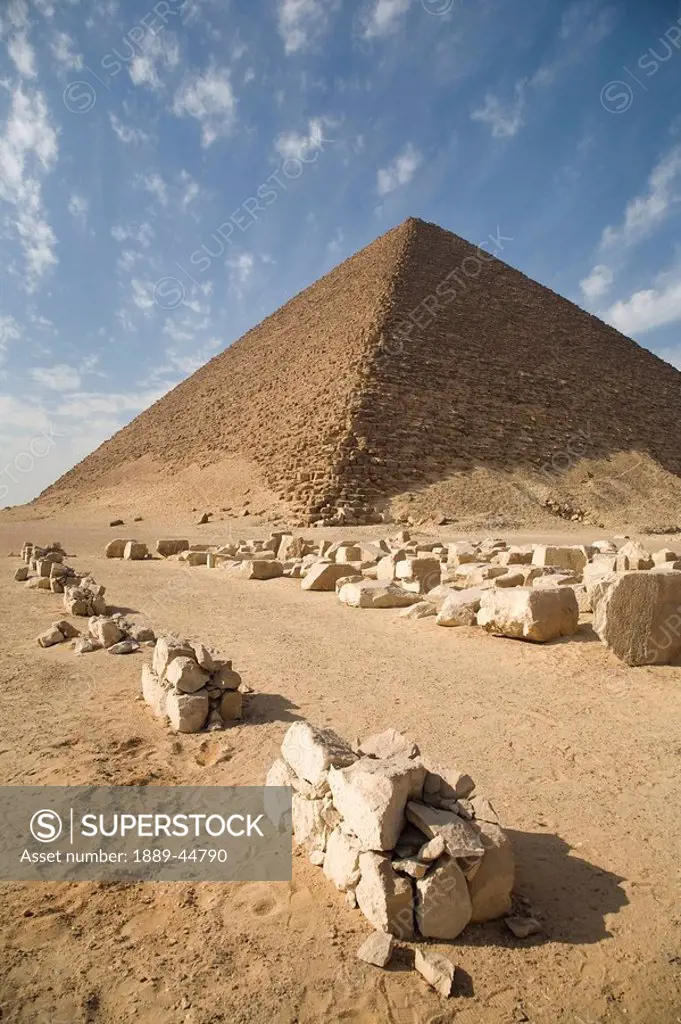 Pyramid in the desert
