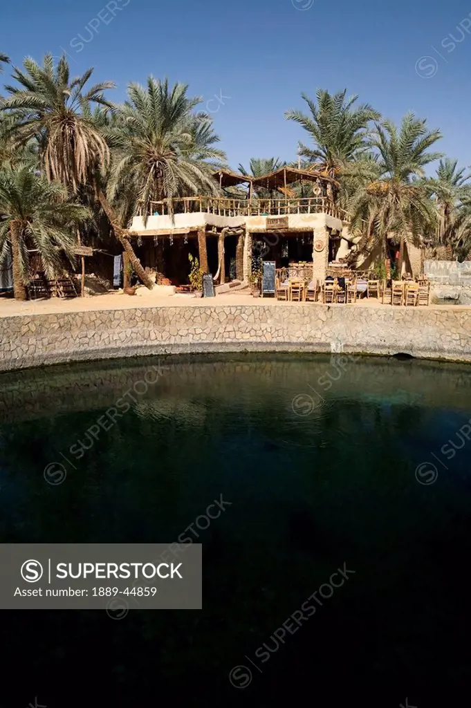 Cleopatra bath in Siwa Oasis