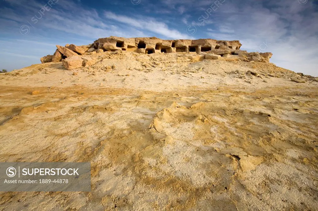 Tombs in Siwa Oasis