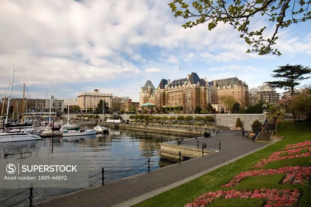 The Empress Hotel from the waterfront
