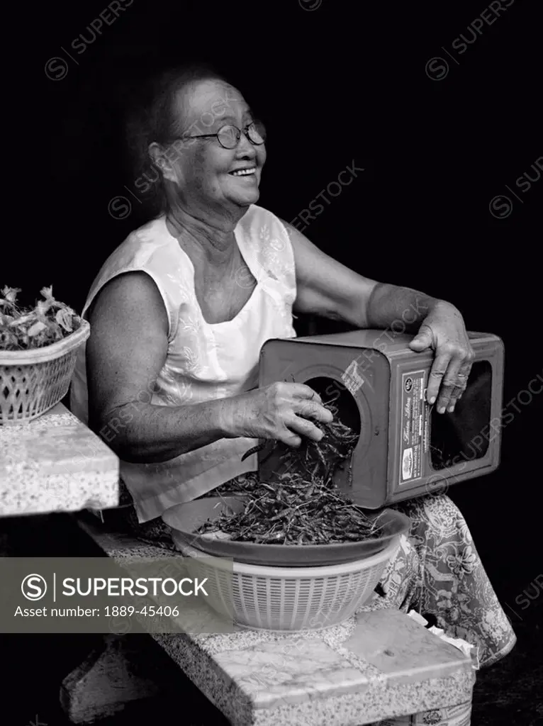 Senior woman, Krabi, Thailand