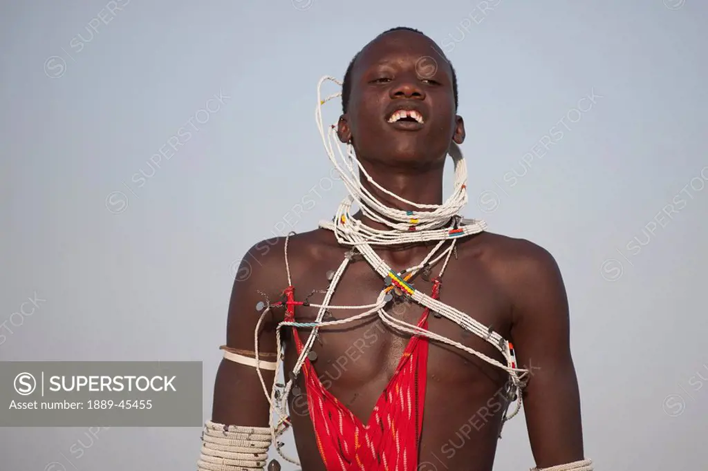Maasai man, Kenya, Africa