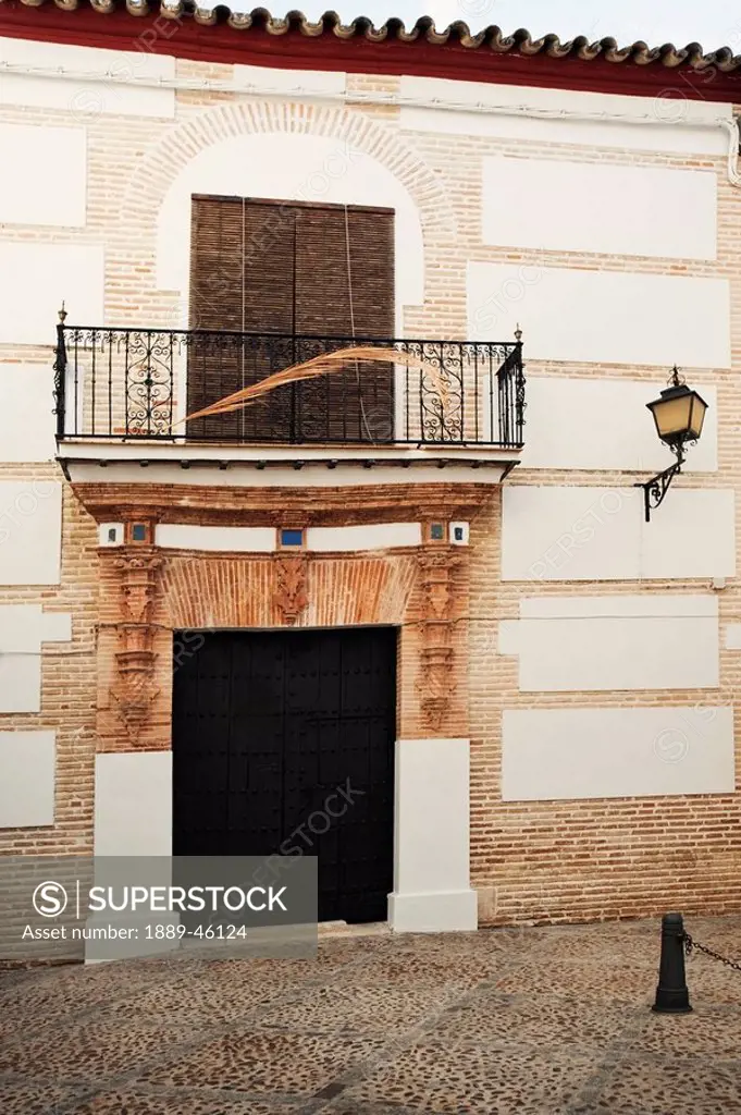 ecija, seville, spain, a house in the historic old town