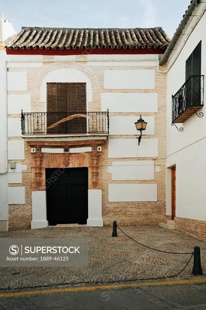 ecija, sevilla, spain, a house in the historic old town