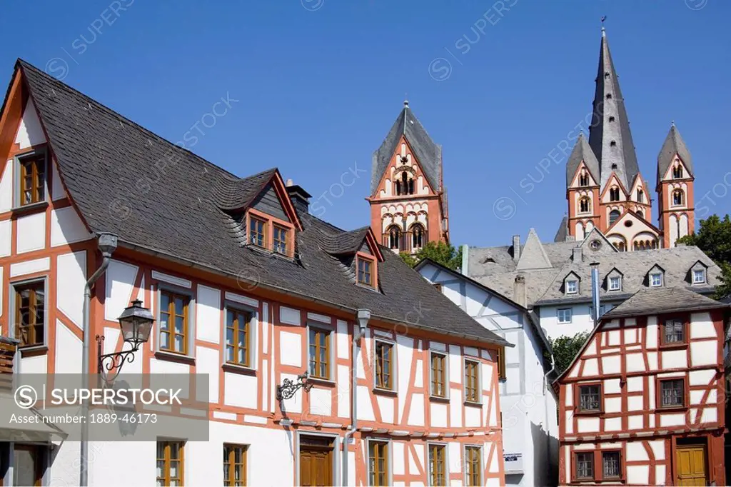 limburg, rheinland_pfalz, germany, buildings in the town