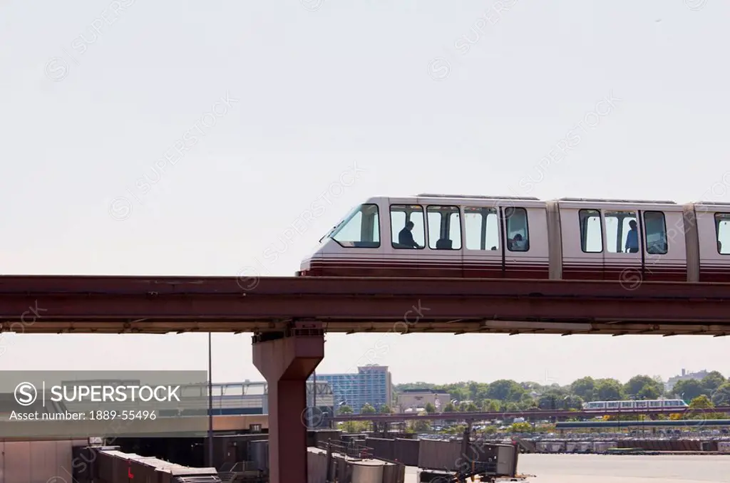 airport train shuttle service, newark, new jersey, united states of america