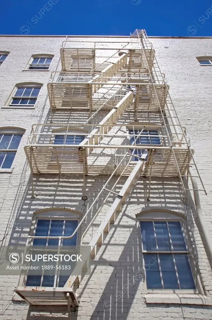 stairs on the side of a building, portland, oregon, united states of america