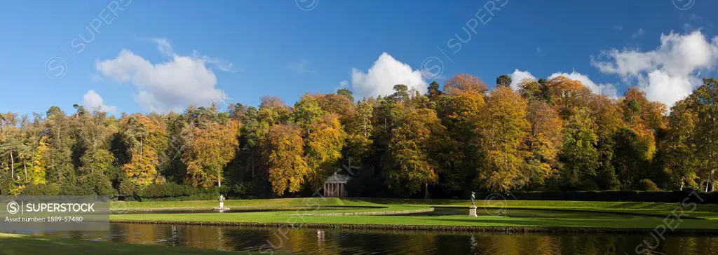 studley royal park, north yorkshire, england