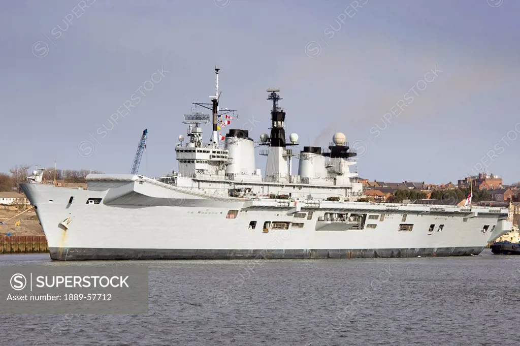 Ship on the River Tyne, England