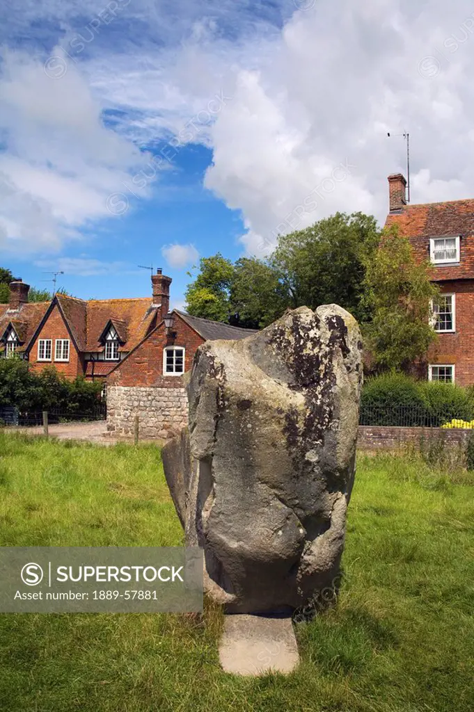 Stone circle, Avebury, Wiltshire County, England