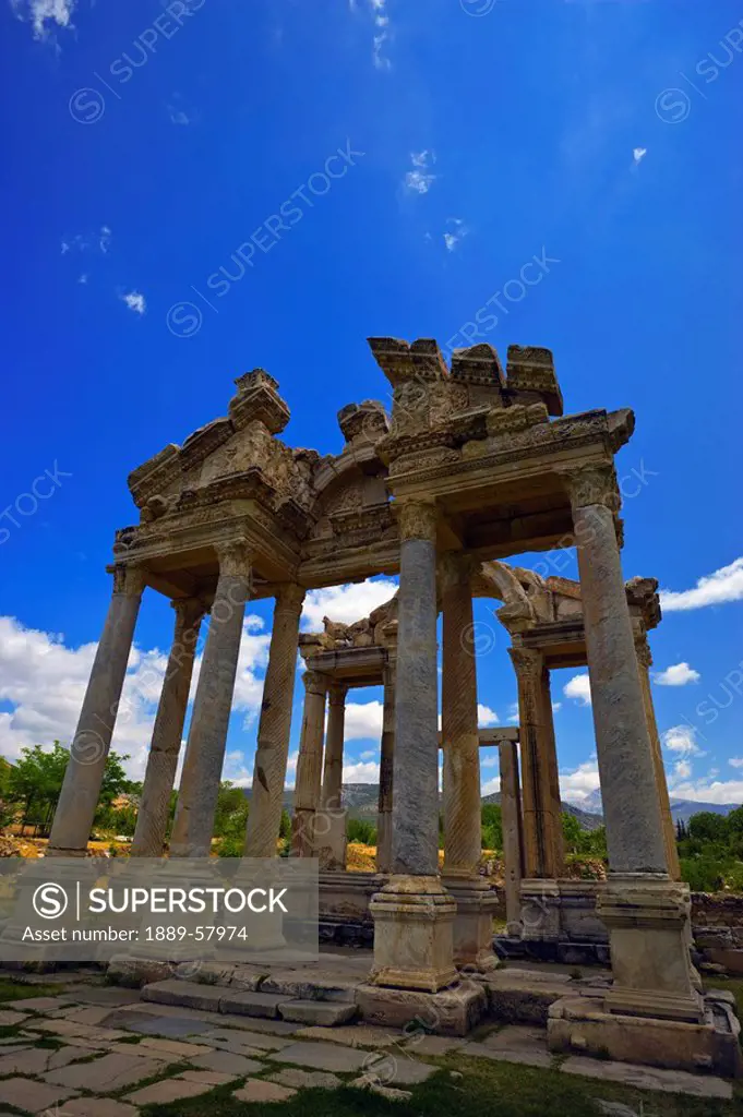 Ruins of ancient temple of Venus, Aphrodisias, Turkey