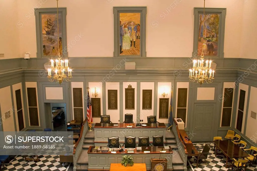 House of Representatives, Legislative Hall, Capitol Building, Dover, Delaware, USA