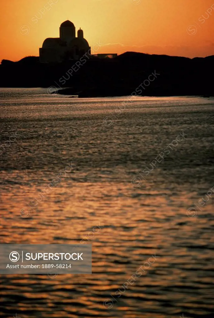 Seascape silhouette, Greece