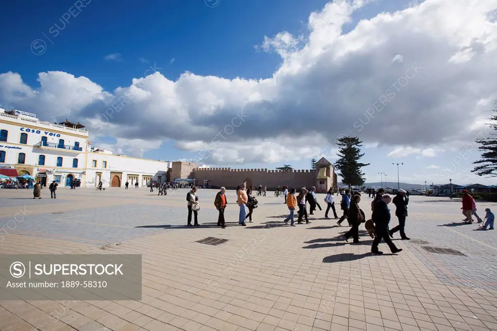Main square, Place Moulay Hassan, Essaouira, Morocco
