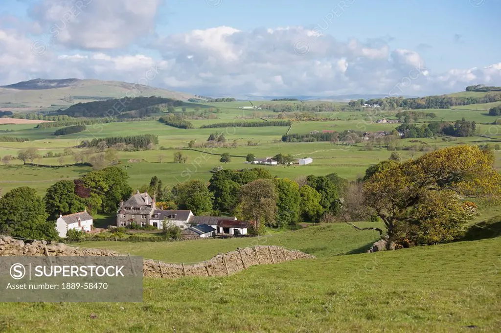Rural scene, Lochfoot, Dumfries and Galloway, Scotland
