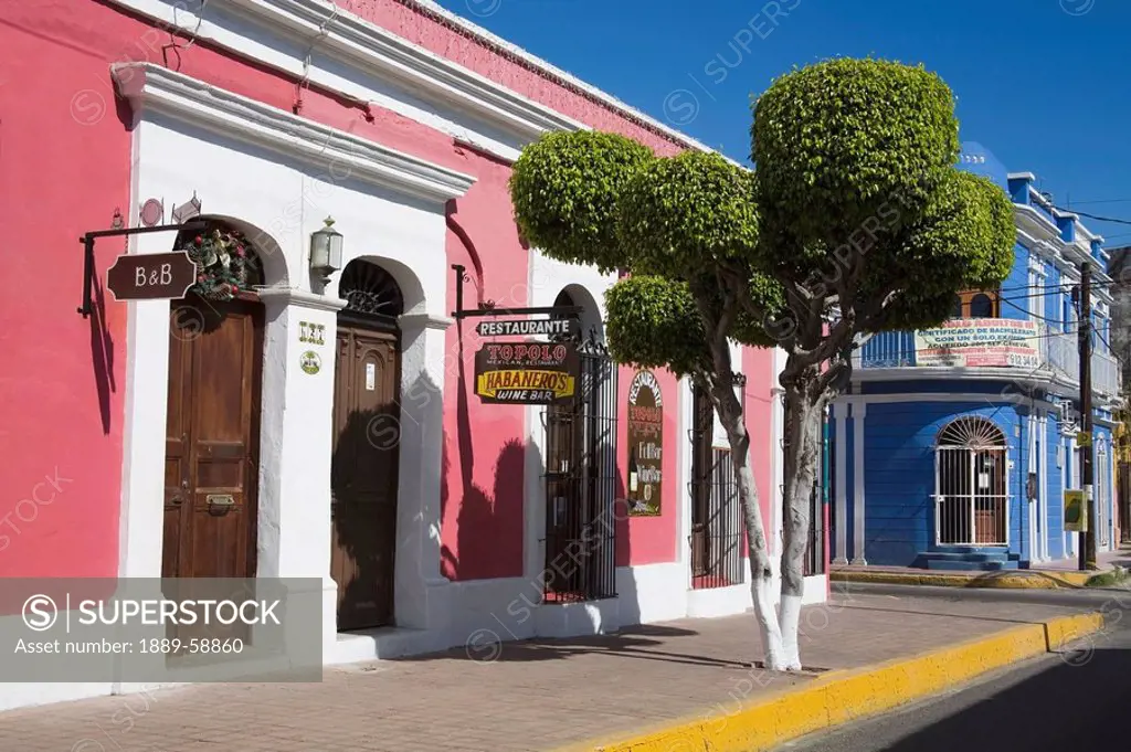 Bed and Breakfast in Old Town District, Mazatlan, Sinaloa State, Mexico