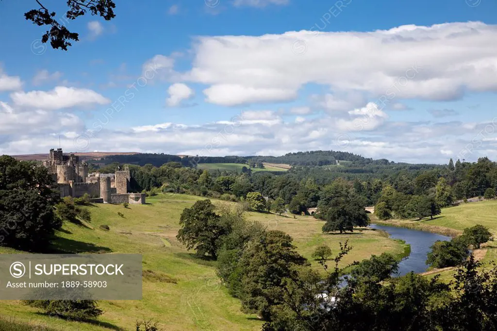 Alnwick Castle, Northumberland, England