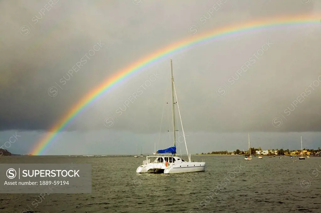 Rainbow over Bateman´s bay, Australia