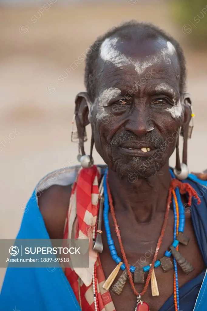 Maasai man, Kenya, Africa