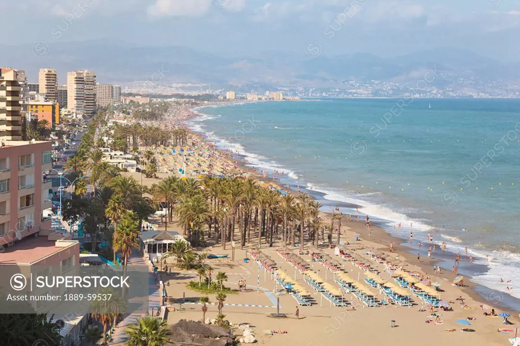 Bajondillo Beach, Torremolinos, Costa del Sol, Malaga, Spain