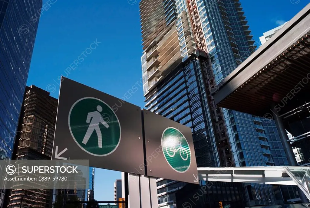 Street signs, Vancouver, British Columbia, Canada