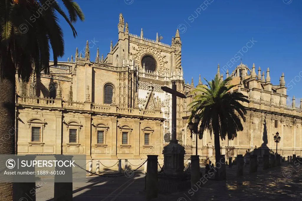 Seville, Andalusia, Spain, Cathedral Of Seville
