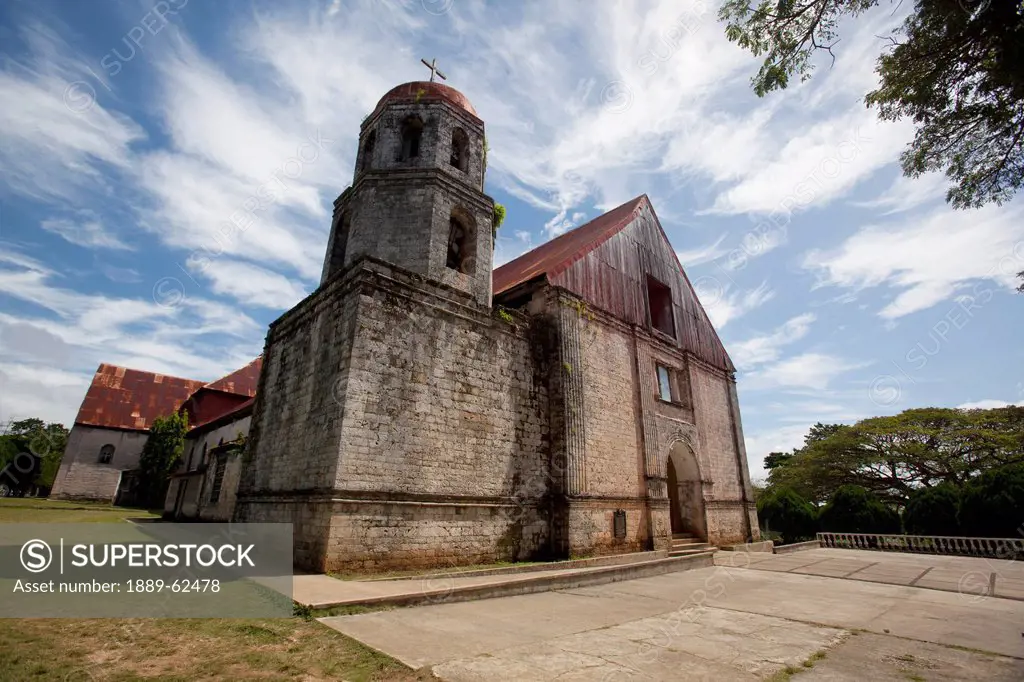 the historic san antonio de padua church, lazi, siquijor, philippines