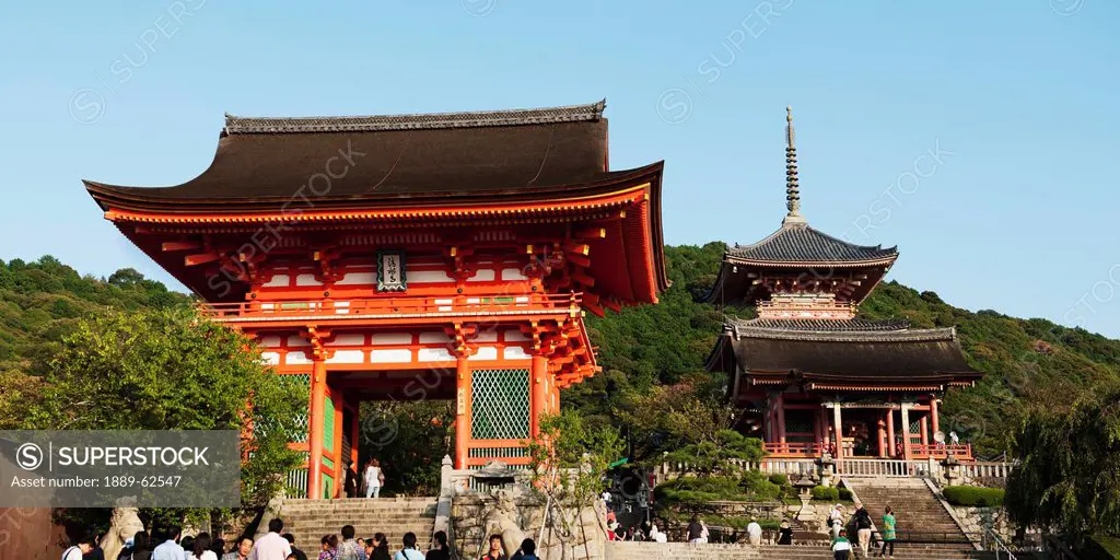 kiyomizu_dera, the buddhist temple, kyoto, japan