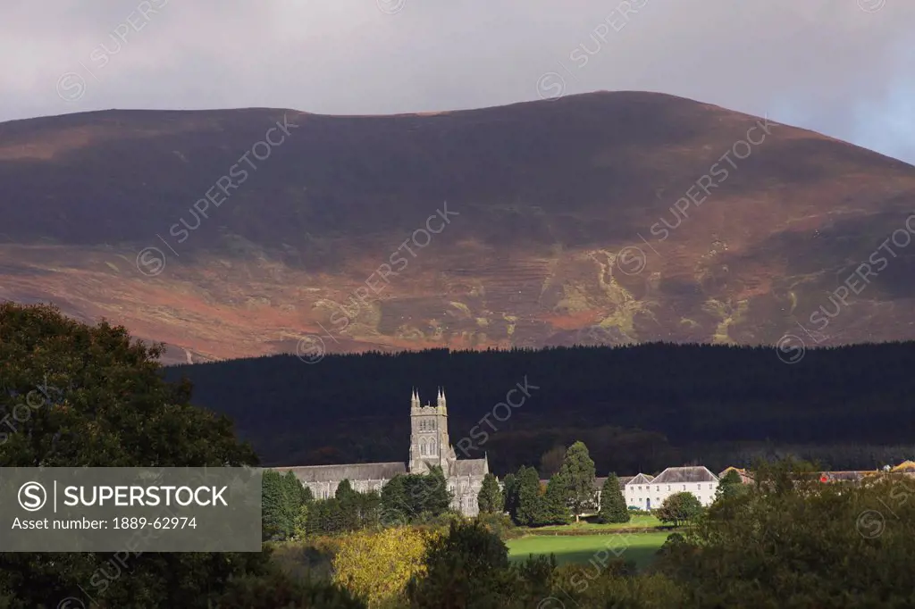 mount melleray abbey near cappoquin in munster region, county waterford, ireland
