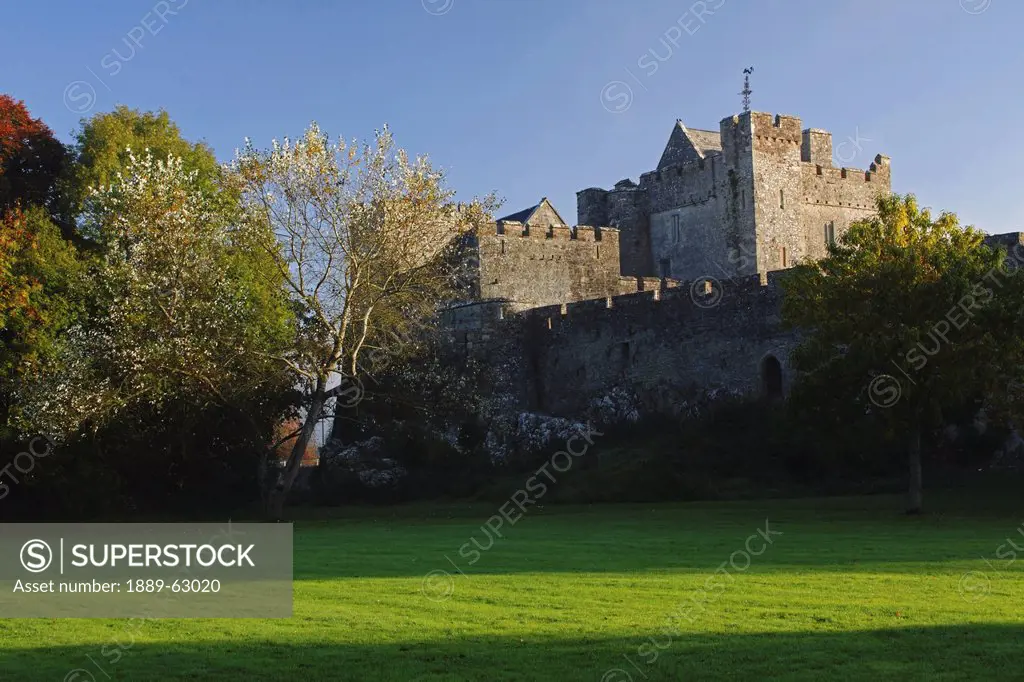 cahir castle in munster region, cahir, county tipperary, ireland
