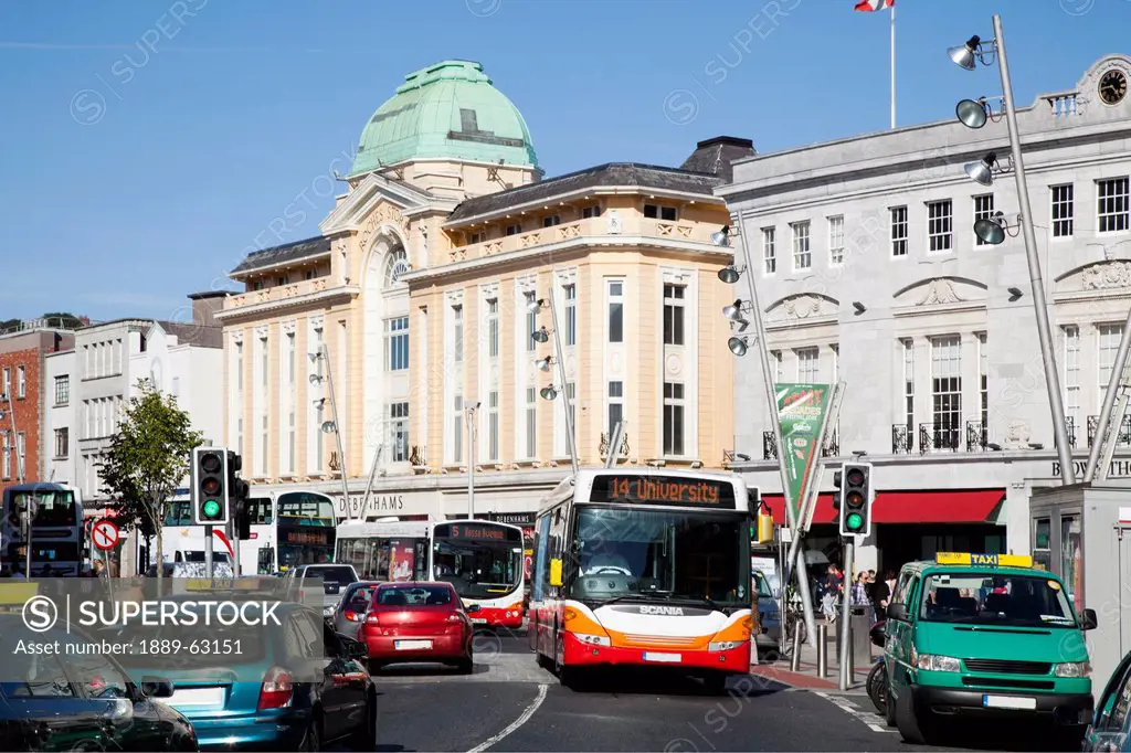 Patrick Street With Brown Thomas Store, Cork City, County Cork, Ireland