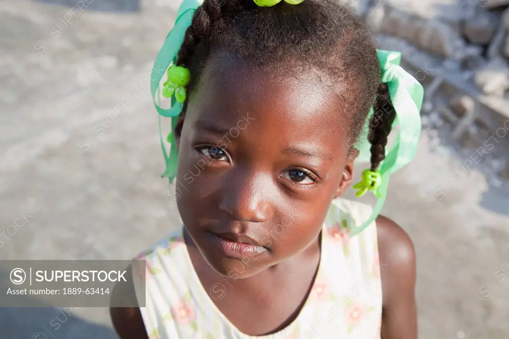 portrait of a girl, port_au_prince, haiti