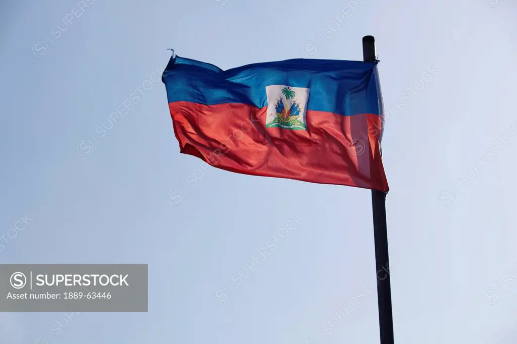 haitian flag, port_au_prince, haiti