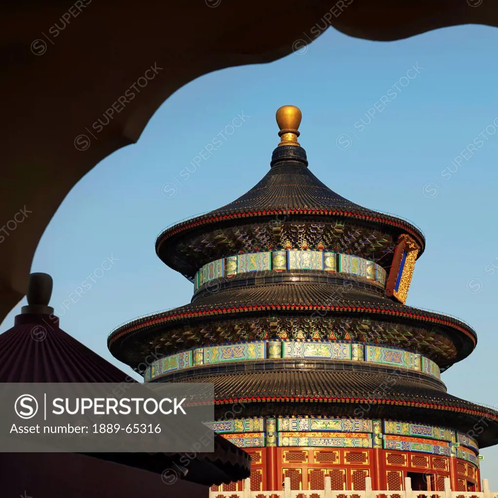 hall of prayer for good harvests at the temple of heaven, beijing, china
