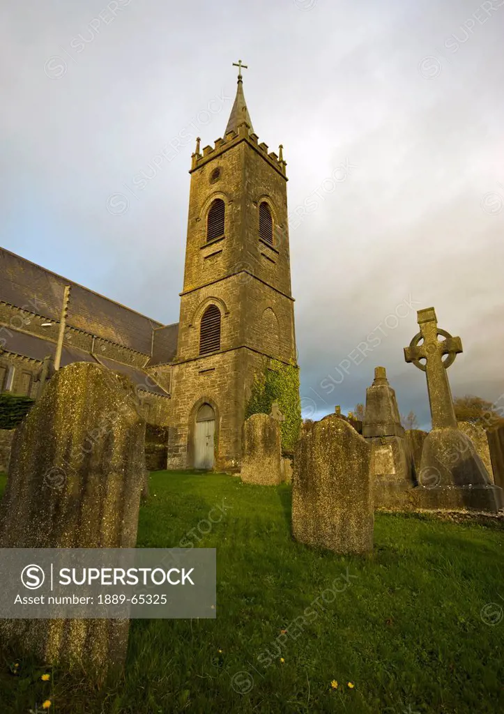 belfry in a graveyard, thomastown county kilkenny ireland