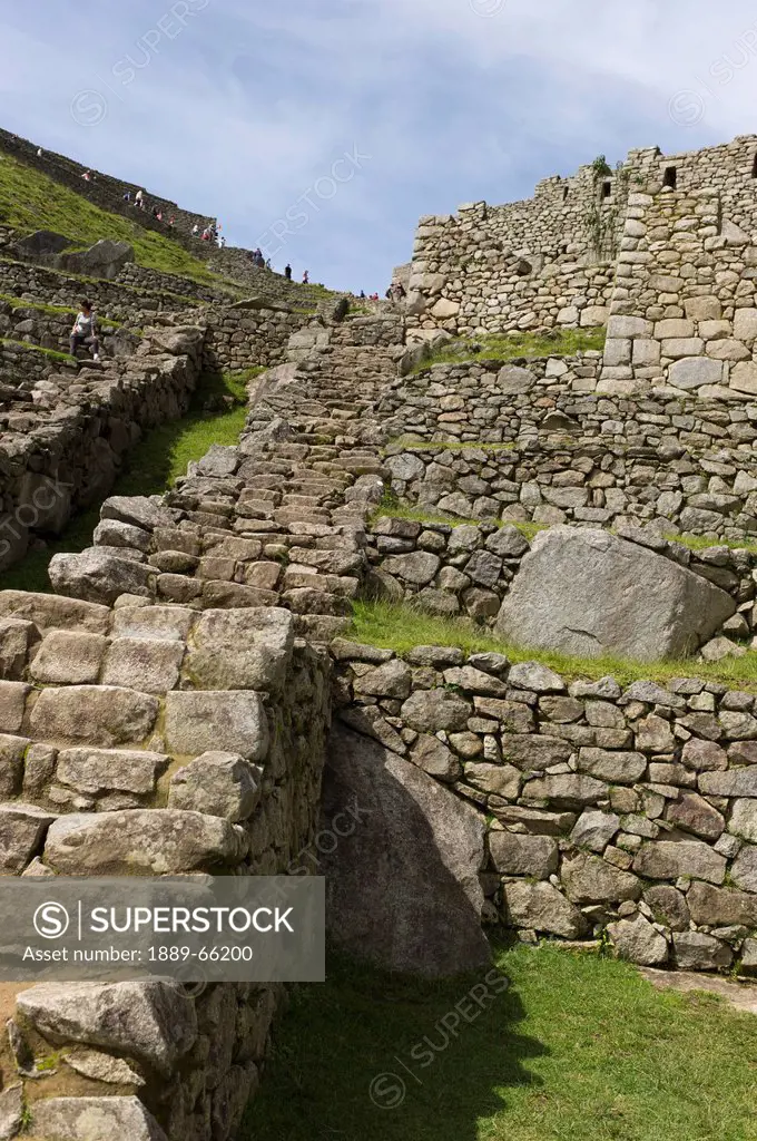 the historic inca site machu picchu, peru