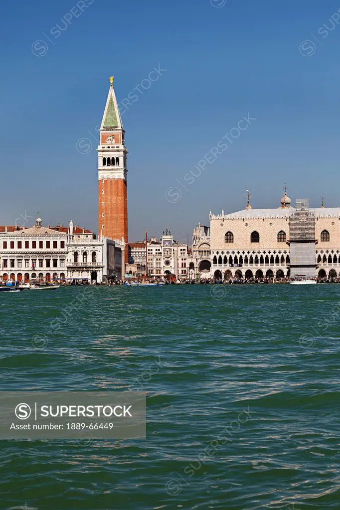 st. mark´s square and bell tower, venice italy